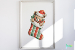 Vintage 80s Christmas Clipart Bundle Product Image 2