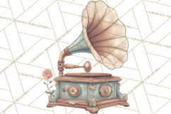 Dark Academia Clipart PNG Study Props Vintage Library Art Product Image 5