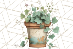 Dark Academia Clipart PNG Study Props Vintage Library Art Product Image 3