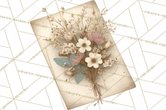 Dark Academia Clipart PNG Study Props Vintage Library Art Product Image 4
