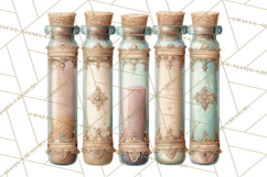 Dark Academia Clipart PNG Study Props Vintage Library Art Product Image 4