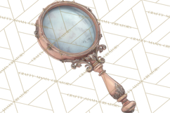 Dark Academia Clipart PNG Study Props Vintage Library Art Product Image 4