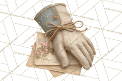 Dark Academia Clipart PNG Study Props Vintage Library Art Product Image 4