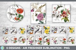 Bundle of six Vintage car air freshener sublimation designs.