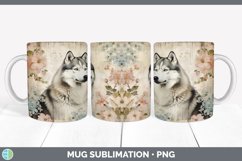 GorgeousDecoupage Alaskan Malamutes Mug Wrap design.