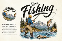 Vintage American Farmers PNG Design, Farm Life Shirt Design Product Image 1