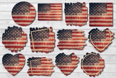 vintage american flag backgrounds