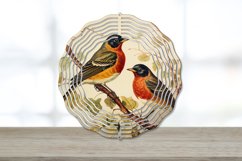Vintage Woodpecker Bird Wind Spinner,Decoupage Woodpeckers Wind Spinner,Wind Spinner Love, Vintage Birds Wind Spinner, Vintage Woodpecker Bird Spinner, Decoupage Woodpeckers Spinner, Vintage Birds Spinner Alt Wind Spinner, Sublimation Vintage Woodpecker B