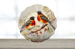 Vintage Woodpecker Bird Wind Spinner,Decoupage Woodpeckers Wind Spinner,Wind Spinner Love, Vintage Birds Wind Spinner, Vintage Woodpecker Bird Spinner, Decoupage Woodpeckers Spinner, Vintage Birds Spinner Alt Wind Spinner, Sublimation Vintage Woodpecker B