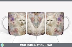 GorgeousDecoupage Angora Cats Mug Wrap design.