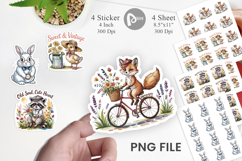 Vintage Animal Sticker Product Image 1