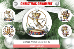 Ornament Vintage Animal Circus Product Image 1