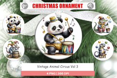 Ornament Vintage Animal Circus Product Image 1
