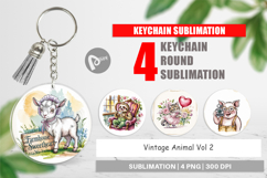 Keychain Vintage Animal Product Image 1