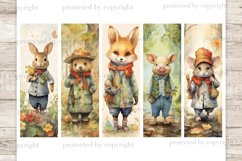 Vintage Animals Bookmarks, Bookmark Sublimation, GlamArtZhanna, Print And Cut Bookmark, Cute Bookmark, Bookworm Digital, Bookish Bundle , Bookmark Set, Bookworm Gift, Ephemera Printable