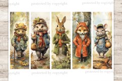 Vintage Animals Bookmarks, Bookmark Sublimation, GlamArtZhanna, Print And Cut Bookmark, Cute Bookmark, Bookworm Digital, Bookish Bundle , Bookmark Set, Bookworm Gift, Ephemera Printable