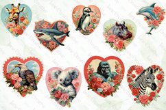 Vintage Animals With Rose Flowers Bundle Product Image 2