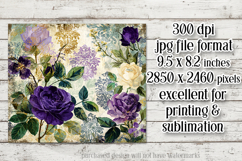 Vintage Mousepad, Sublimation Mousepad, Scrapbook Style, d54 Product Image 2