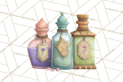 Vintage Apothecary PNG Clipart and Magical Illustrations Product Image 5