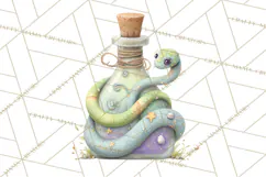 Vintage Apothecary PNG Clipart and Magical Illustrations Product Image 5
