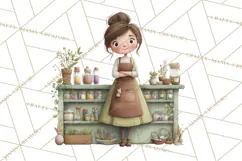 Vintage Apothecary PNG Clipart and Magical Illustrations Product Image 4