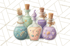Vintage Apothecary PNG Clipart and Magical Illustrations Product Image 2