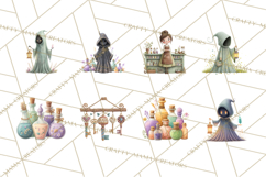 Vintage Apothecary PNG Clipart and Magical Illustrations Product Image 7