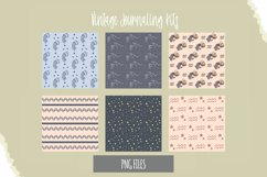 Vintage Aquarius Sign Seamless Pattern Paper Packs Product Image 1