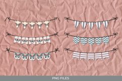 Vintage Art Deco Butterfly Bunting Banner Set Product Image 1
