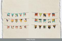 Vintage Audio Cassette Bunting Banner Product Image 1