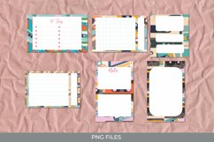 Vintage Audio Cassette Seamless Pattern Journaling Page Product Image 1