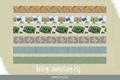 Vintage Audio Cassette Seamless Stripe Product Image 1