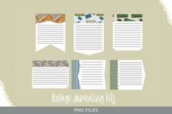 Vintage Audio Cassette Shaped Journaling Page Product Image 1