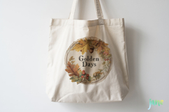 Vintage Autumn Label Clipart Product Image 2