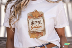 Vintage Autumn Label Clipart Product Image 3