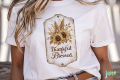 Vintage Autumn Label Clipart Product Image 2