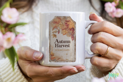 Vintage Autumn Label Clipart Product Image 4