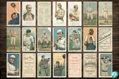 Vintage Baseball Cards Printables Product Image 4