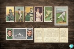 Vintage Baseball Cards Printables Product Image 5