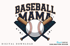 Baseball Mama PNG, Baseball Coquette PNG, Baseball PNG Product Image 1