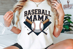 Baseball Mama PNG, Baseball Coquette PNG, Baseball PNG Product Image 3
