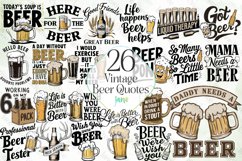 Vintage Beer Quotes Sublimation Bundle Product Image 1