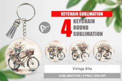 Keychain Vintage Bike Product Image 1