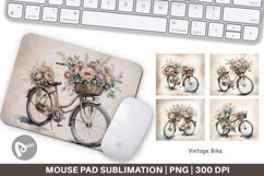 Mouse Pad Vintage Bike Product Image 1