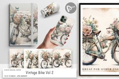 Digital Paper Vintage Bike Product Image 1