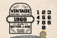 Vintage Birth Year SVG Product Image 2
