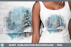 GorgeousVintage Blue Christmas Shirt design.