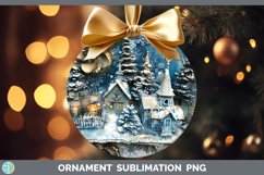 GorgeousVintage Blue Christmas Ornament design.