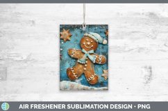 GorgeousVintage Blue Christmas Air Freshener design.