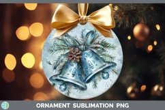 GorgeousVintage Blue Christmas Ornament design.
